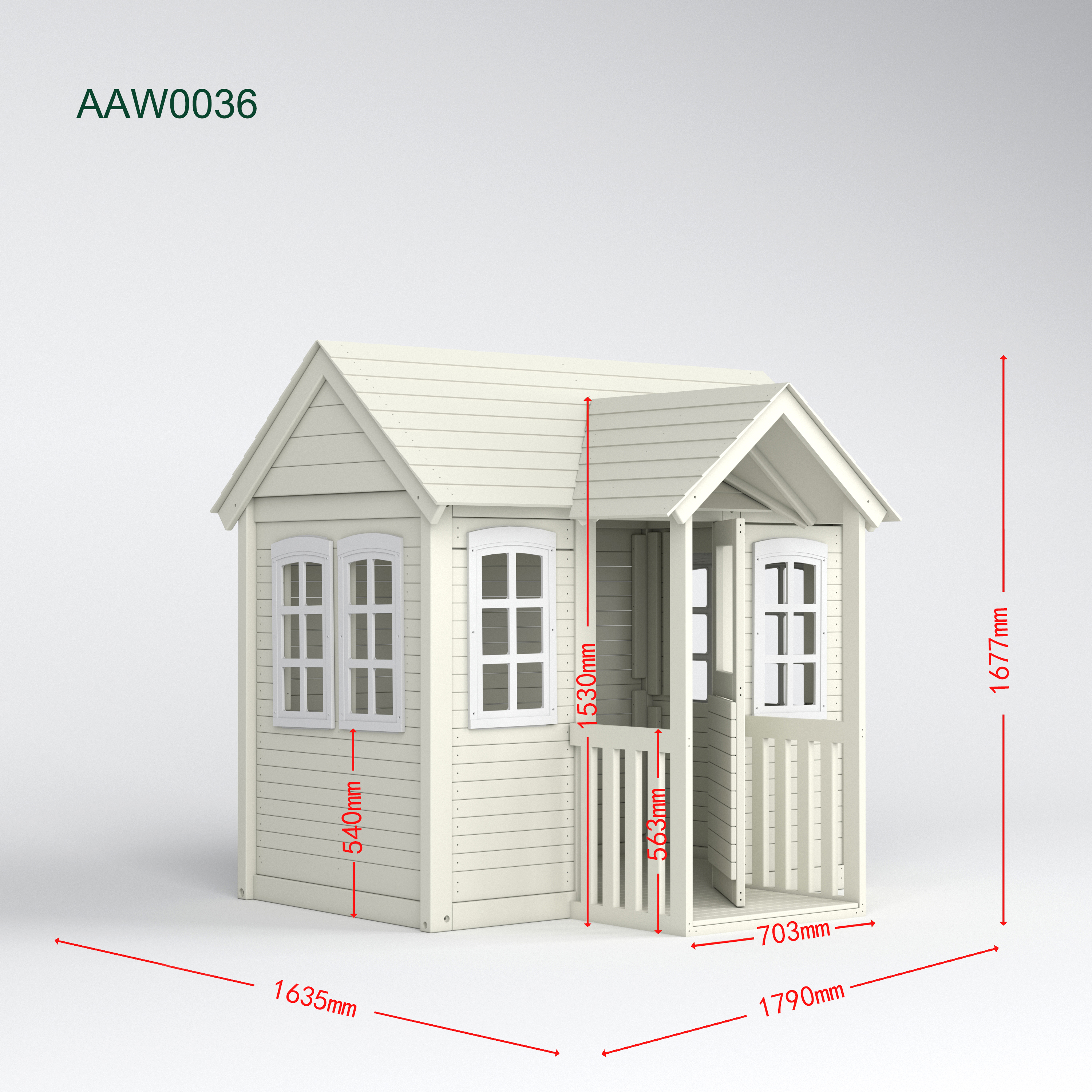 Giới thiệu mô hình rộng AAW0036 - một cabin gỗ ngoài trời đa năng được thiết kế để sử dụng độ bền và đa năng.