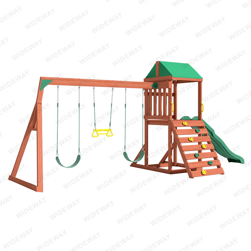 Playset ngoài trời sân sau cho trẻ em